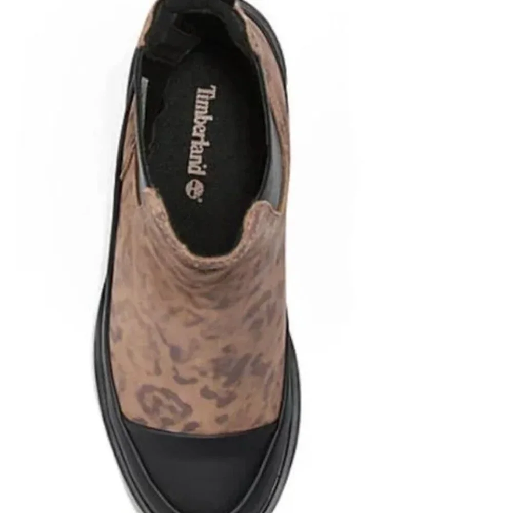 NEW TIMBERLAND WOMENS KORI PARK 2.0 CHELSEA BOOT - LEOPARD